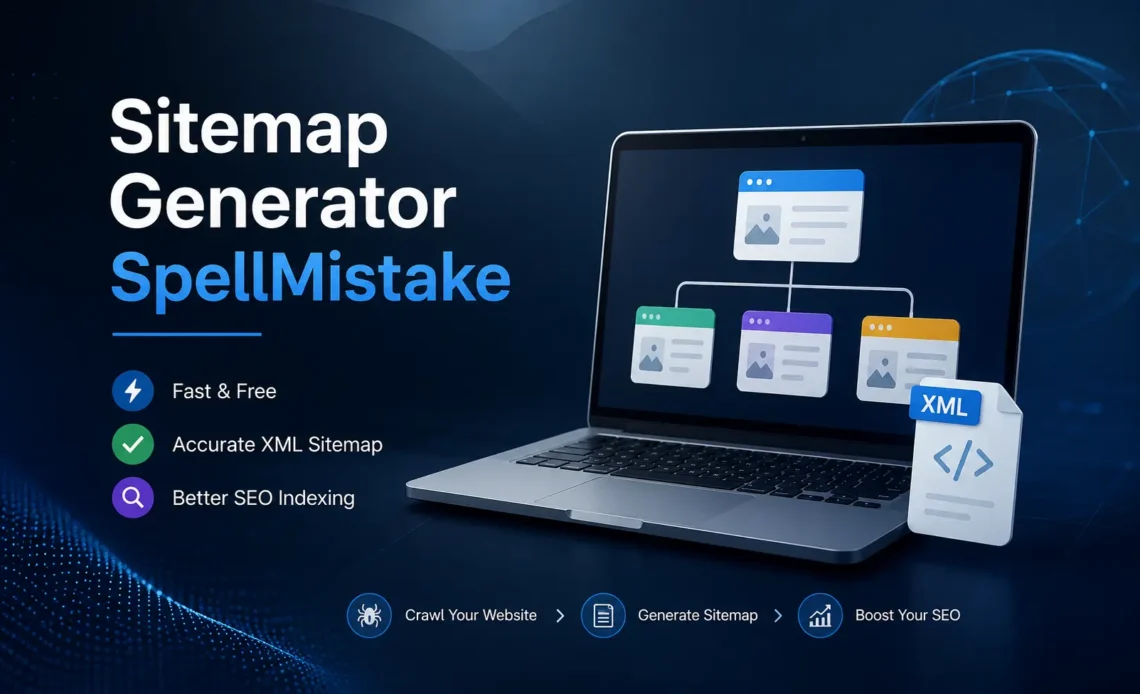 sitemap generator spellmistake